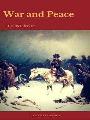 cover image of War and Peace (Complete Version With Active TOC) (Cronos Classics)